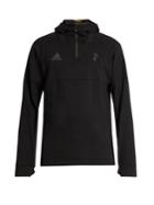 Adidas By Pogba Hooded Cotton-jersey Sweatshirt