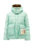 Gucci - X The North Face Hooded Ripstop Down Coat - Womens - Green