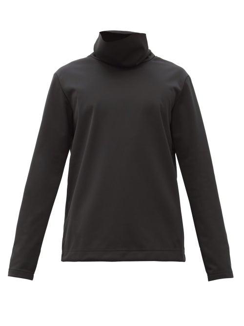 Matchesfashion.com Templa - Tildas High-neck Jersey Thermal Top - Mens - Black