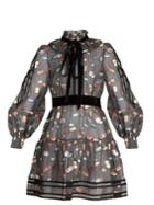 Marc Jacobs Ruffled-collar Fil Coup Mini Dress