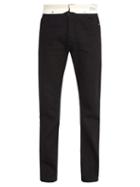 Matchesfashion.com Maison Margiela - Deconstructed Straight Leg Jeans - Mens - Black