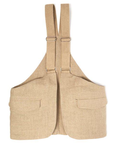 Matchesfashion.com Bless - X Stand Up Comedy Vest Bag - Mens - Beige