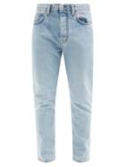 Matchesfashion.com Acne Studios - River Slim-leg Denim Jeans - Mens - Light Blue