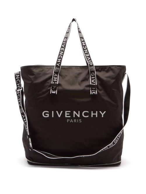 Matchesfashion.com Givenchy - 4g Logo-print Packable Shell Tote Bag - Mens - Black White