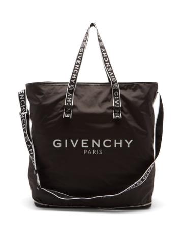 Matchesfashion.com Givenchy - 4g Logo-print Packable Shell Tote Bag - Mens - Black White