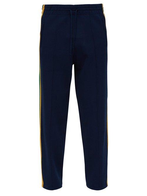 Matchesfashion.com Isabel Marant - Derring Side Stripe Track Pants - Mens - Navy