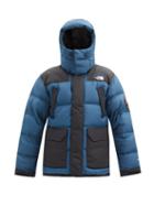 Matchesfashion.com The North Face - Head Of Sky Expedition Hooded Down Parka - Mens - Blue Multi