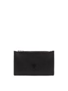 Matchesfashion.com Ami - Zipped Leather Cardholder - Mens - Black