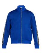 Matchesfashion.com Givenchy - Logo Taped Jersey Track Jacket - Mens - Blue