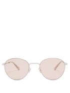 Matchesfashion.com Mykita - Eito Round Frame Metal Sunglasses - Mens - Silver