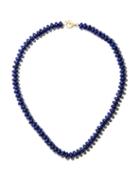Matchesfashion.com Irene Neuwirth - Lapis Lazuli & 18kt Gold Beaded Necklace - Womens - Blue