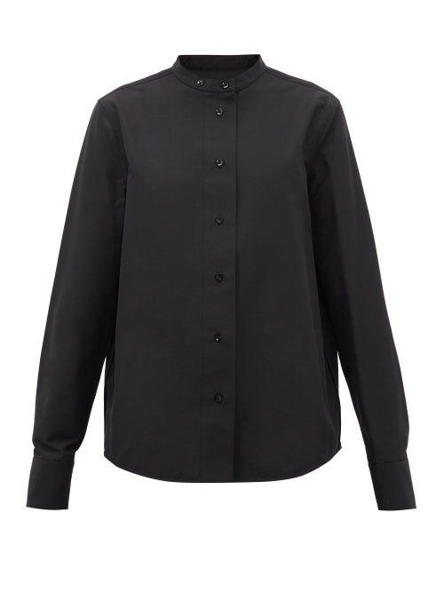 Matchesfashion.com Jil Sander - Monday P.m. Cotton-faille Shirt - Womens - Black