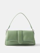 Jacquemus - Bambimou Padded-leather Shoulder Bag - Womens - Light Green