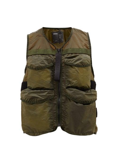 Matchesfashion.com Nemen - Guard Vest Technical Gilet - Mens - Green