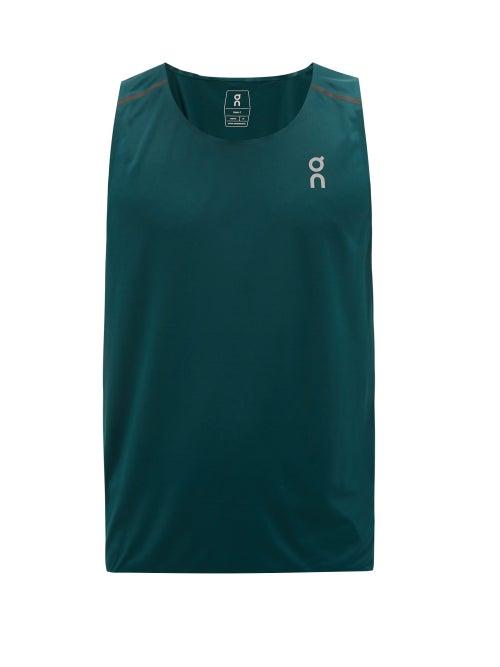 Matchesfashion.com On - Tank-t Technical-jersey Running Top - Mens - Green