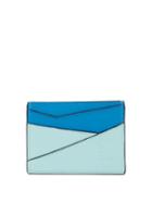 Matchesfashion.com Loewe - Puzzle Leather Cardholder - Womens - Green Multi
