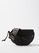 Loewe - Gate Mini Leather Cross-body Bag - Womens - Black