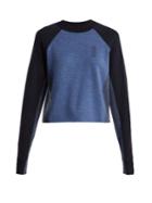 Lndr Snug Colour-blocked Merino-wool Sweater