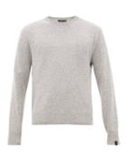 Matchesfashion.com Rag & Bone - Haldon Crew Neck Cashmere Sweater - Mens - Grey
