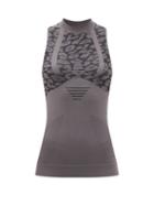 Matchesfashion.com Adidas By Stella Mccartney - Truepurpose Leopard-jacquard Tech-knit Tank Top - Womens - Animal