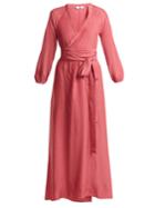 Rhode Resort Jagger Silk Wrap Dress