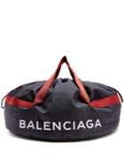 Matchesfashion.com Balenciaga - Wheel Bag S - Womens - Navy Multi