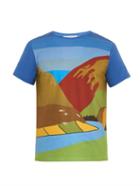 J.w. Anderson Landscape-print Cotton T-shirt