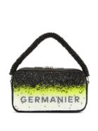 Matchesfashion.com Germanier - Dgrad Crystal Logo Print Handbag - Womens - Yellow Multi