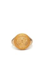 Matchesfashion.com Versace - Medusa Medallion Metal Ring - Mens - Gold