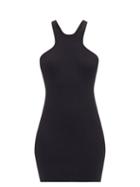 Matchesfashion.com Gauge81 - Avila Racerback Ribbed Mini Dress - Womens - Black