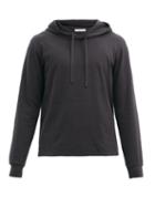 Matchesfashion.com The Row - Mendo Cotton-jersey Hooded Sweatshirt - Mens - Dark Grey