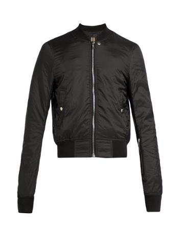 Rick Owens Dkshdw Glitter Shell Bomber Jacket