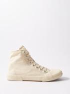 Balenciaga - Paris Canvas High-top Trainers - Mens - White