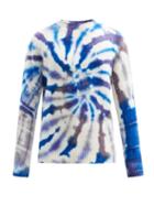Matchesfashion.com The Elder Statesman - Trip Tie-dye Cashmere Sweater - Mens - Multi