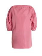 Rachel Comey Billow-sleeved Taffeta Top