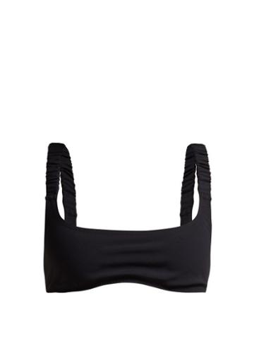 Matchesfashion.com Fisch - Colombier Bikini Top - Womens - Black