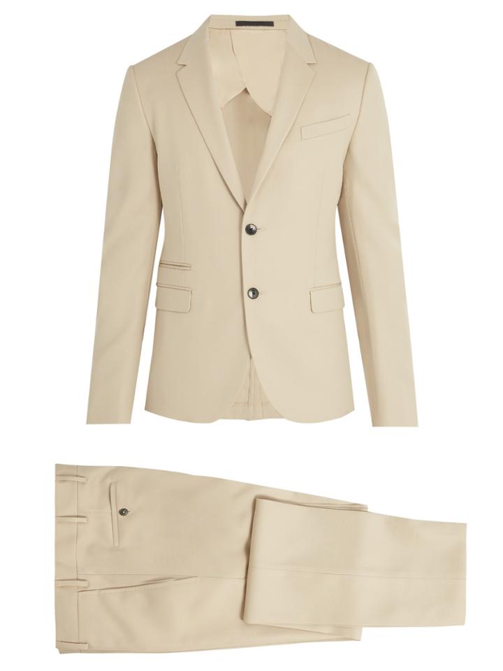 Valentino Notch-lapel Wool Suit