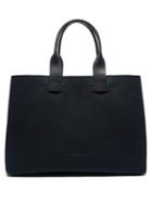 Mens Bags Troubadour - Adventure Leather-trimmed Nylon Tote - Mens - Navy