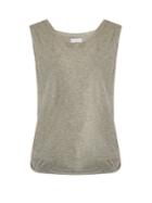 Raey Knot-back Cotton-jersey Tank Top