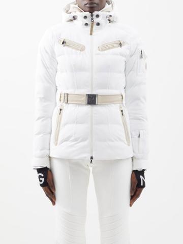 Bogner - Ellya-t Belted Ski Jacket - Womens - White