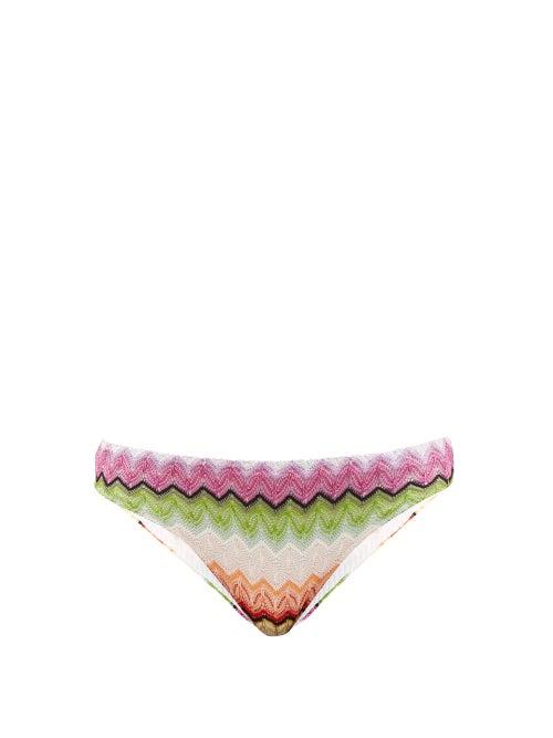 Missoni - Zigzag-jacquard Underwired Bikini - Womens - Multi