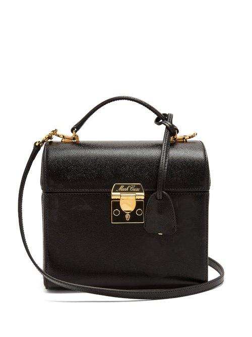 Matchesfashion.com Mark Cross - Sara Saffiano Leather Bag - Womens - Black