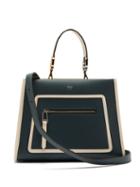 Matchesfashion.com Fendi - Runaway Leather Bag - Womens - Green Multi