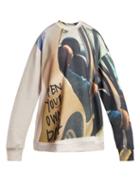 Matchesfashion.com Marques'almeida - Printed Sweatshirt - Womens - Multi