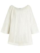 Kalita Casablanca Cotton And Silk-blend Cover-up