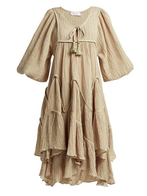 Matchesfashion.com Zimmermann - Melody Dress - Womens - Khaki