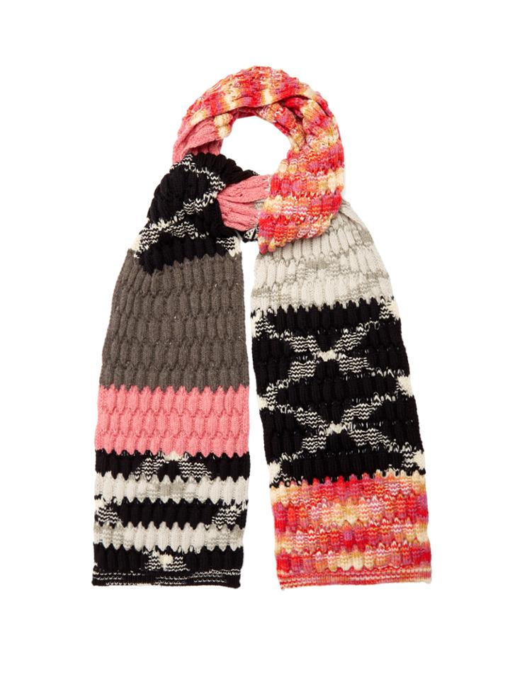 Missoni Cable-knit Wool-blend Scarf