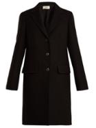Matchesfashion.com The Row - Amutto Single Breasted Wool Coat - Womens - Black