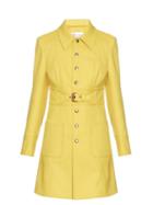 Redvalentino Belted Twill Coat