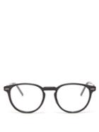 Matchesfashion.com Dior Homme Sunglasses - Technicity02 Round Acetate Glasses - Mens - Black